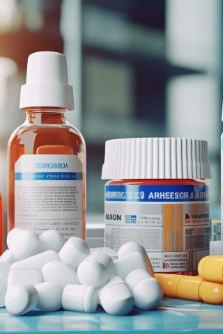 ai-generated-pharmacy-drugstore-retail-healthcare-products-medicine-drugs-vitamins-wellness-free-photo